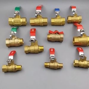 DN32/40/50 Brass Ball Valve Thickened Handle BSP for Hot Water Gas Valve Tap Water Outlet Switch