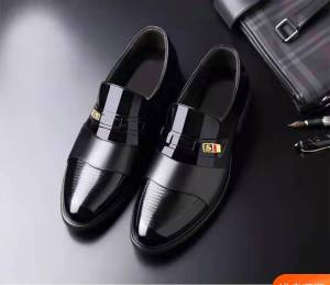 มาใหม่ BS057 รองเท้าหนังผู้ชาย ยอดฮิต พร้อมส่ง รองเท้าหนังชาย รองเท้าทำงานชาย