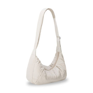Tas Selempang Wanita Nilon Polos Warna Saku Dalam Anti Air Korea Fashion Dumpling Sling Bag JCTS237