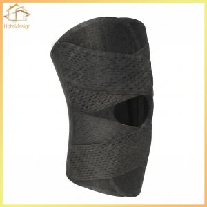Portable Knee Brace with Air Mesh Fabric Ergonomic Knee Brace for Meniscus Tear Adjustable Knees Wrap for Arthritis/Sports/Women&Men