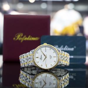 Đồng hồ pin đồng hồ nam dây thép Pafolina 5026M full box kính sapphire chống nước chống xước bảo hành 3 năm