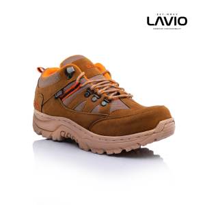 Sepatu Safety Boots Pria Keren Outdoor Proyek Kerja Lapangan Lavio Geneva Ujung Besi Ke Gunung Hiking