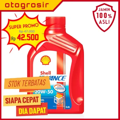 SHELL - OLI SHELL ADVANCE 4T AX3 0.8L 20W-50
