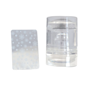 Reusable Nail Art Stamper Kit With Quick Switching Silicone Stamps And For Effortless Manicures Creative Designs