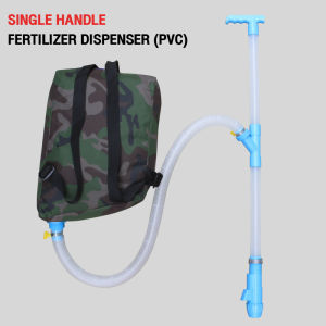 Agricultural fertilizer spreader Piggyback multi-function manual fertilizer dispensing artifact