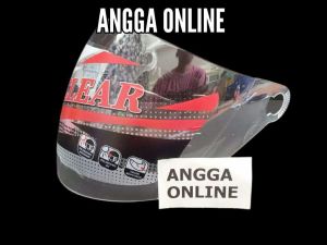 PAKET SPAREPART NHK Godzilla Busa helm NHK Godzilla + Kaca helm NHK Godzilla + Tali helm Plus paku belah dan ring + Lis karet Helm