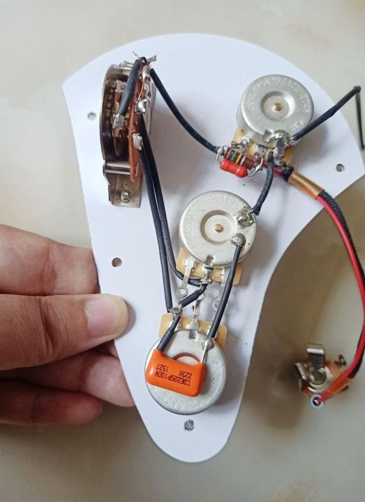 Prewired Stratocaster Guitar Wiring Harness Kits CTS Potentiometer For