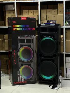 ลำโพงบลูทูธ รุ่น KTS-1707 ฟรีไมค์ลอยและไมค์สาย/รีโมท ดอกลำโพง10นิ้ว2ดอก เสียบเครื่องดนตรีได้ เสียบไมค์สายเพิ่มได้ ตัวใหญ่เสียงแน่น รองรับAUX TF USB ปรับปิดไฟได้ ลำโพงบลูทูธ รุ่น KTS-1707 ฟรีไมค์ลอยและไมค์สาย/รีโมท ดอกลำโพง10นิ้ว2ดอก เสียบเครื่องดนตรีได้