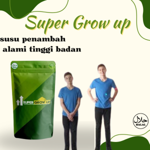 SUPER GROW UP SUPPLEMENT UBAT TINGGI BADAN HERBA susu tambah tinggi badan tingkatkan ketinggian badan berjaya bone grow up booster viral alami lulus kkm tanpa kesan samping