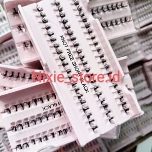 Eyelash Extension Bulu mata Tanam KNOT FREE EXTRA LENTIK EXTRA TEBAL HITAM 10 ply Super Premium Kualitas Export Bagus TANPA KNOT Super Premium Dengan merek Glamour Looks