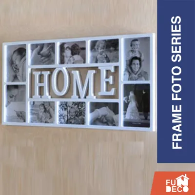 Frame Foto Family 10 Slot Foto Bingkai Foto Keluarga Ukuran 3R Dan 4R Hiasan Dinding Aesthetic