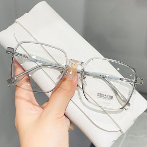 Korean Fashion Glasses Square Frame Color Changing Sunglasses Day And Night Dual-Use Intelligent Photosensit