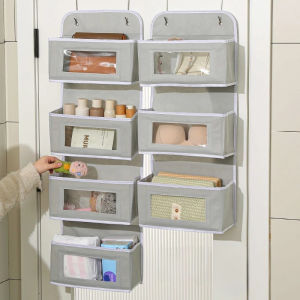 Multifunctional Hanger Organizer Storage Bag Foldable Non-Woven Behind Door Hanging Storage Organizer