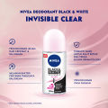 [Paket isi 3] NIVEA Deodorant Roll On Black & White Invisible Original 50ml. 