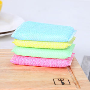 [HCM] Combo 4 Miếng Cọ Rửa Chén Bát Cọ Xoong Nồi CA666