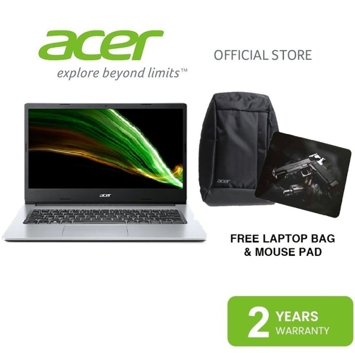 Acer Aspire A31436P Intel N200 8GB 512GB SSD 14 Shared Win11 Silver
