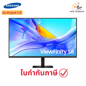 จอมอนิเตอร์ Samsung Monitor 37 นิ้ว ViewFinity S8 S80UD UHD LS37D800UAEXXT ประกันศูนย์ 3 ปี