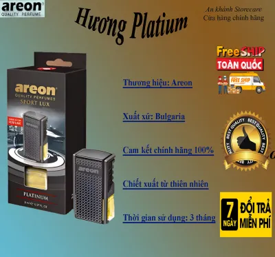 NƯỚC HOA KẸP CỬA GIÓ AREON HƯƠNG PLATINUM