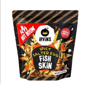 Snack Camilan Makanan Ringan Import Singapore Golden Duck 90 Gr Salted Egg Potato Sichuan Mala Hot Pot Irvins Jalapeno Cheese Salmon Skin Spicy Salted Egg Fish Potato ( Salted Egg Mala Spicy Truffle ) Crustys Fish Skin ( Mala Truffle Tom Yum Crab)