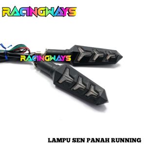 Sein Running LED Motor Panah & Lampu Sen Running Universal Klx Crf Vixion Tiger Cb Xabre Scorpio Vario
