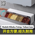 SHI GUANG JI Wall Mounted Spice Box Kotak Bumbu Makanan Dinding ABS. 