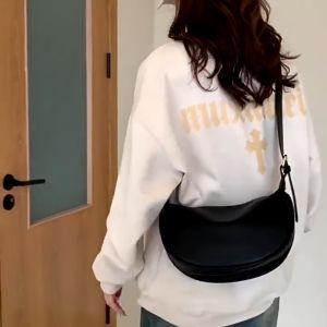 Korean Fashion PU Leather Shoulder Bags for Women Crossbody Bag Messenger sling bag for woman #8211