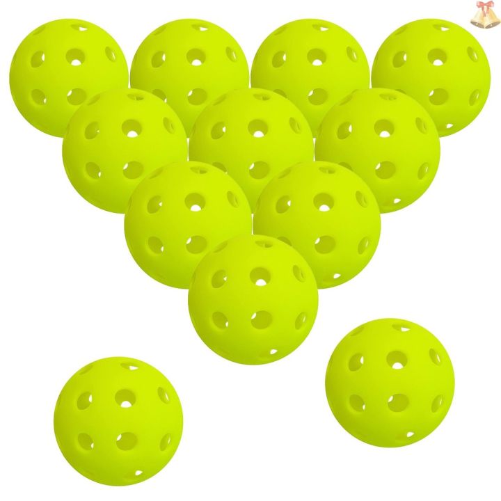 2 Tubes Red Outdoor Pickleball Balls 4-Pack - Durable 40-Hole Design with Carry Tube(8 balls in total) main image 0