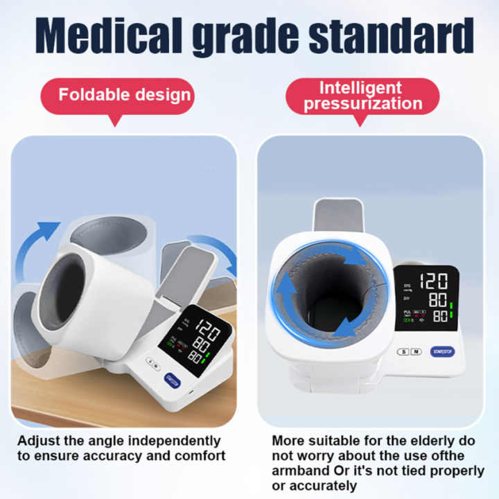 ⭐️【Local warehouse+COD】⭐Tunnel-Style Smart Electronic Blood Pressure ...