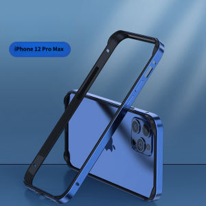Bumper Case For iPhone 15 14 13 12 11 Pro Max Mini X XR Xs Max 6 6S 7 8 Plus SE 2020 Luxury Aluminum Metal Silicone Phone Frame Accessories