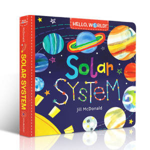Hello World Solar System Board Book Enlightening Encyclopedia Early Education Science Popularization
