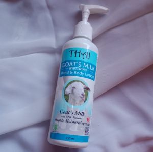 THAI Goats Milk Hand & Body Lotion 250ml - Handbody Pemutih Badan