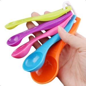 Sendok Takar Kecil Warna  Set isi 5 in 1 Measuring Spoon Alat Baking