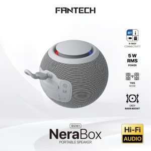 Fantech NeraBox BS161 Portable Speaker | Bluetooth Speaker | TWS Mode | DeepBass Boost | 45mm Driver