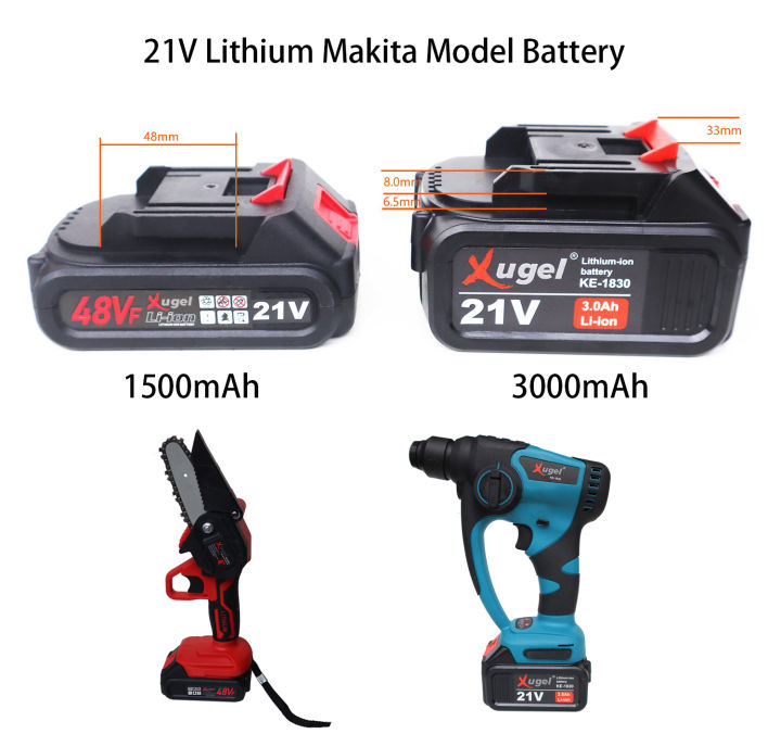 Rechargable Battery 21V Power Li-Ion Battery for Cordless High