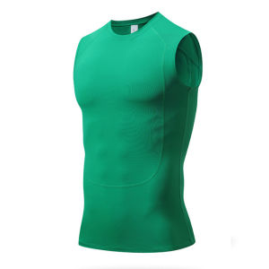 Adult Men Women Running Outdoor Shirts Tight Gym Tank Top Fitness Sleeveless T-shirts Sport Exercise Basketball Vest Clothes 001
