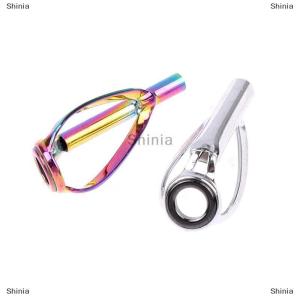 [COD] Shinia 1pc Sliver Rainbow Top Tip Guide Ring Free of Tangle for Spinning Casting Fishing Rod