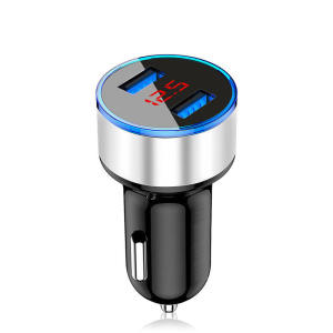 Bluetooth 5.0 Car Charger Fm Transmitter Support Hands-Free Mp3 / Dual Usb Qc 3.0+Pd Type C Fast Charger