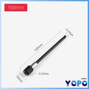 YoPo Hex Shank Drill Bits Adapter 60mm 100mm 150mm Screwdriver Impact Driver Adaptor Quick Change