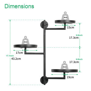 3-Tier Plants Stand Rack Indoor Rotating Window Plant Shelf Wall Plant Holder Stand for Multiple Plants for Living Room Wall Planter Modern Home Decor for Gardening