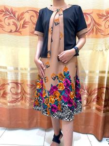 Dress Wanita 153 Scuba Import / Dress BIG SIZE Wanita Terbaru / Gaun Pesta Wanita Modren / Long Dress Wanita Kekinia / Dress Pesta Wanita Fashion Casual Dress Wanita Dres Kasual Terbaru Pakaian Terkini Kekinian Perempuan Longdress Elegan 2021 Kekinian