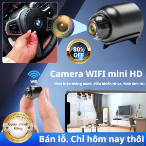 Giữ ngôi nhà của bạn an toàn với Camera 1080p có hỗ trợ WiFi và đầu ghi mini
