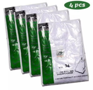 6PCS SINGLET PRIA SCORPION MOTIF SALUR