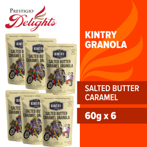[Bundle of 6] Kintry Handmade Premium Granola 60g/Cookies 25-40g | Real Ingredient | Halal | Healthy Snack & Chips | Small Pack