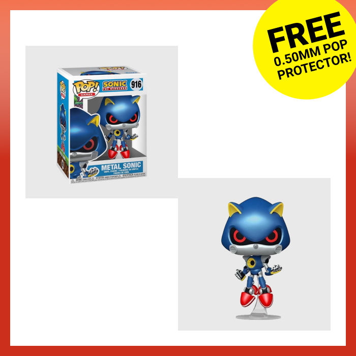 Metal Sonic acquired ✓ Haven't waited in front of a store in a long time but it definitely paid off. My store only had 1 👀 #funko #funkopop #gamestop #sonic
