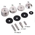 1set  Stabilizer Weight Stainless steel Counter weight Kit Balance Weight for Recurve Bow Compound Bow Accessories. 