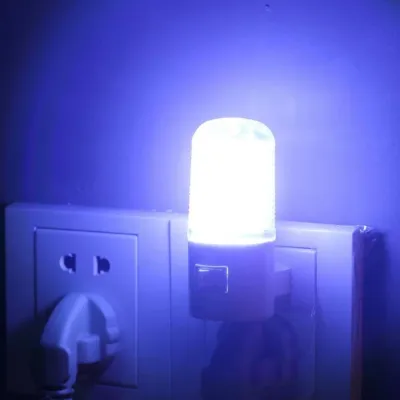 LED Wall Mounting Bedroom Home Living Room Night Lamp Licht Light Plug Lighting Bulb AC 3W QW