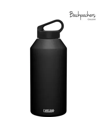Camelbak Carry Cap Vacuum Insulated Black 2l Large Insulated Hydration Bottle