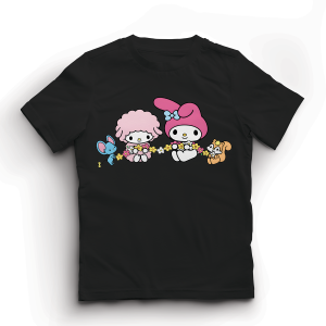 Baju Kaos Anak Perempuan Lucu Import Usia 1 - 10 Tahun Gambar Melody - Hypelane Kids - DTF