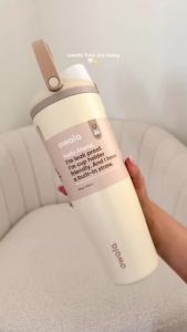 Owala FreeSip Sway 30oz Stainless Steel Tumbler 【SG Stock】 Keeps Cold for Hours Large Sport Water Bottle with Straw