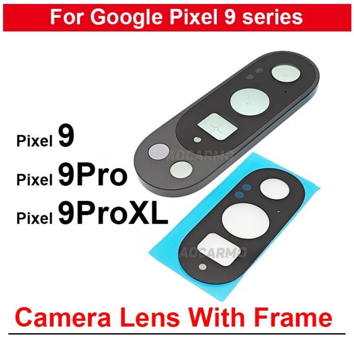 1Pcs For Google Pixel 9 9Pro XL 9A 9 Pro Rear Back Camera Lens With ...